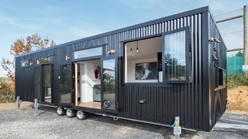 POSSIBLY THE MOST BEAUTIFUL KOWHAI TINY HOME BY TINY HOUSE BUILDERS