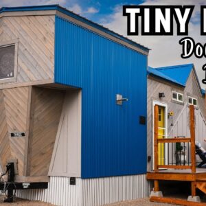 Retiree Designed Her Forever Tiny House with a Downstairs Bedroom