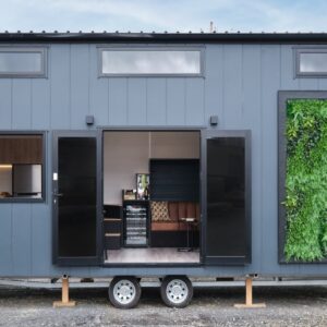 THE MOST BEAUTIFUL POHUTUKAWA DOUBLE BRIDGE TINY HOUSE BY TINY HOUSE BUILDERS