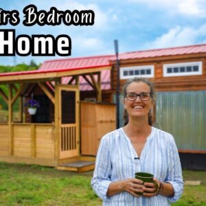 10 Years ago she began her Tiny House journey for Financial Security