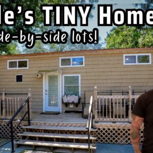 Couple plans for Retirement w/ side by side Tiny Houses on their land