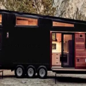 Draper Black Tiny House