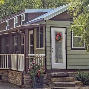 The Most Beautiful Park Model features Spacious Screened in Side Porch