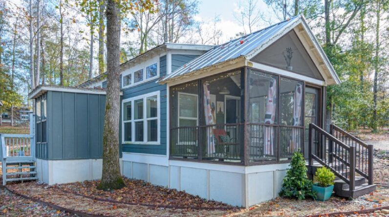 The Most Beautifully Crafted Lakewalk Tiny Home Community for Sale