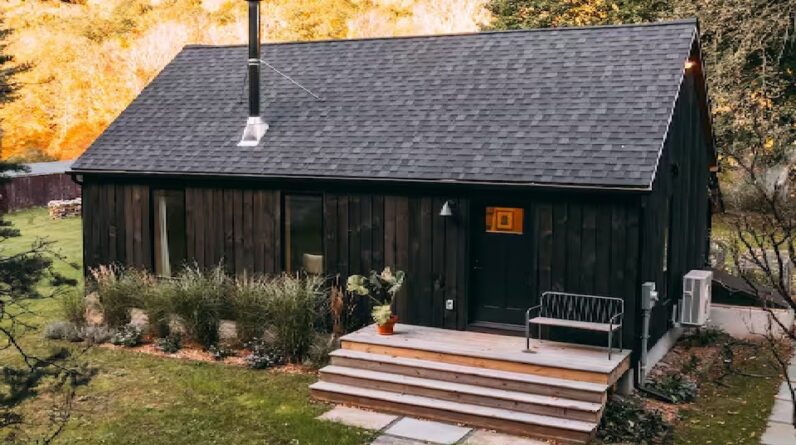 The Most Beautiful Dry Brook Cabin by the Scandinavian Simplicity and Functionality