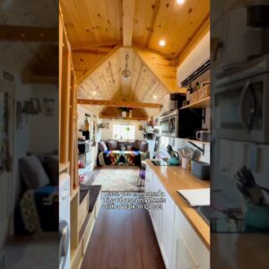 Tiny House Lovers Rejoice Walk In Closet Is A GAME CHANGER!